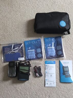 Ultima5 Tens Unit Pain Management W/ Soft Touch Electrodes And Battery Charger